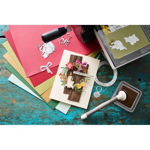 Sizzix Thinlits Die Set Vault Festive Wreath by Tim Holtz
