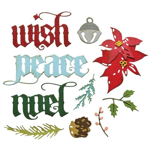 Sizzix Thinlits Die Set Vault Holiday Classic by Tim Holtz