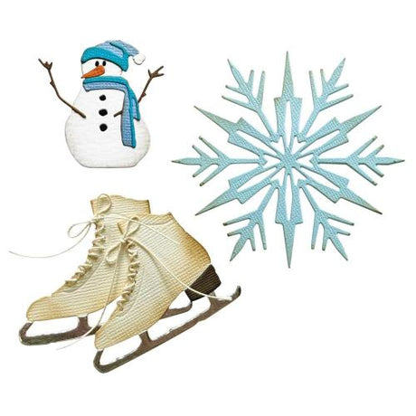 Sizzix Thinlits Die Set Vault Winter Wishes by Tim Holtz