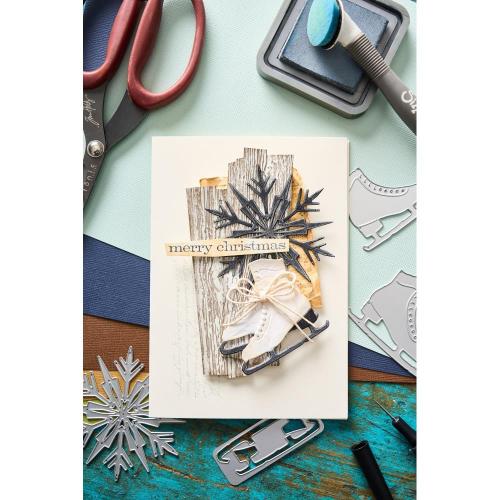 Sizzix Thinlits Die Set Vault Winter Wishes by Tim Holtz