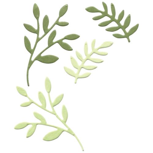 Sizzix Framelits Die Set Happy Holly Days #2 by Catherine Pooler