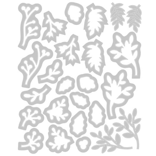 Sizzix Framelits Die Set Happy Holly Days #2 by Catherine Pooler