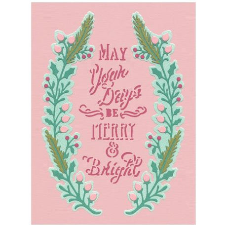 Sizzix Thinlits Die by Jen Long Merry & Bright #2 (12pcs)