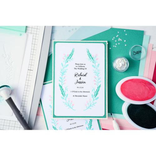 Sizzix Layered Stencils by Jen Long Merry & Bright #3 (4pcs)