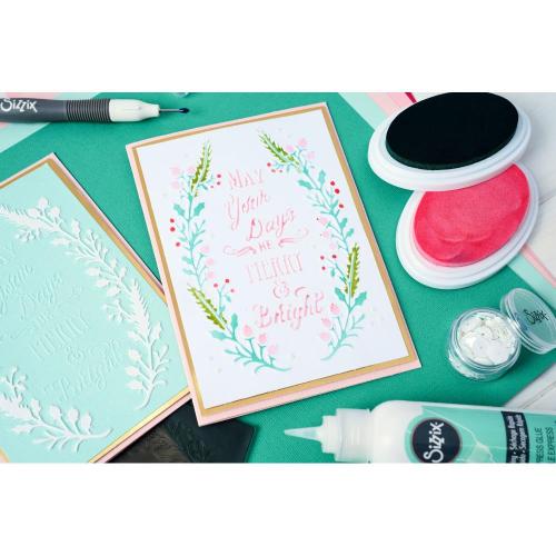 Sizzix Layered Stencils by Jen Long Merry & Bright #3 (4pcs)