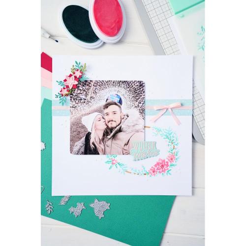 Sizzix Layered Stencils by Jen Long Winter Wishes #3 (4pcs)