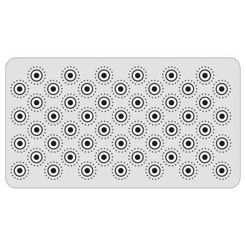 Sizzix 2D Texture Fades w/ Thinlits Die by Tim Holtz Vault Side Order Celebrate