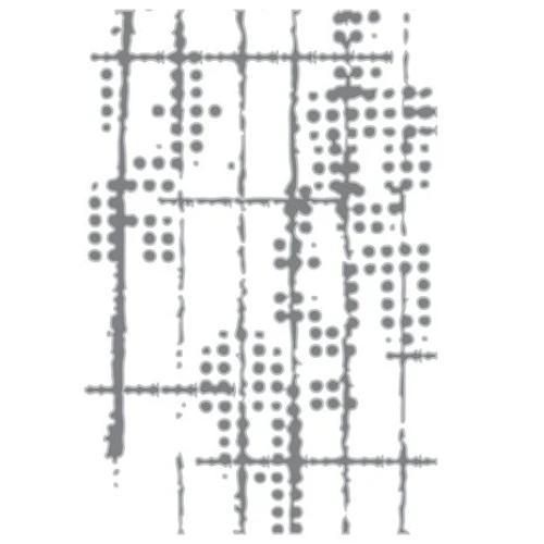 Sizzix Multi-Level Embossing Folder by Seth Apter Dot Matrix (666904)