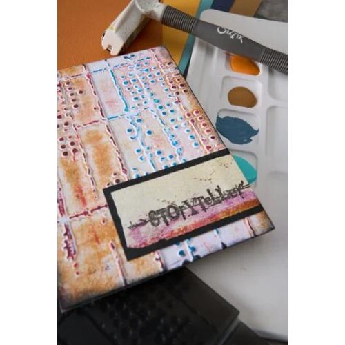 Sizzix Multi-Level Embossing Folder by Seth Apter Dot Matrix (666904)