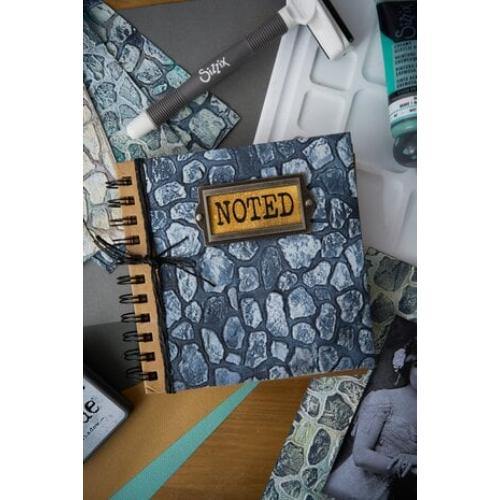 Sizzix 3D Texture Fades by Tim Holtz A5 Cobblestone (666959)