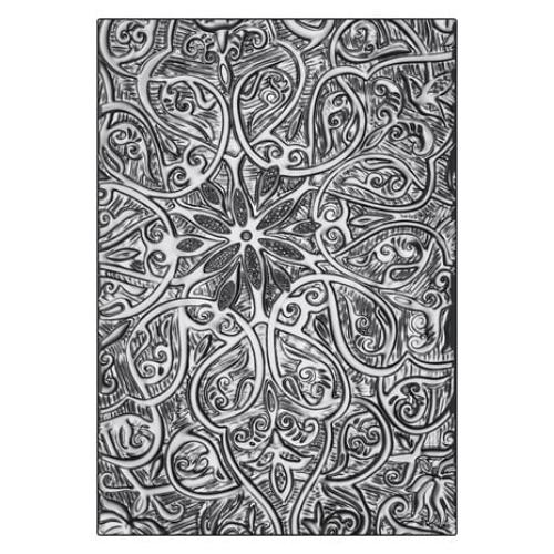 Sizzix 3D Texture Fades by Tim Holtz A5 Engraved Large (666960)