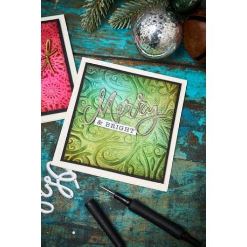 Sizzix 3D Texture Fades by Tim Holtz A5 Engraved Large (666960)