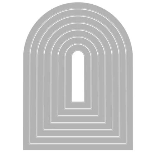 Sizzix Framelits by Eileen Hull Tunnel Arches (7pcs) (666980)