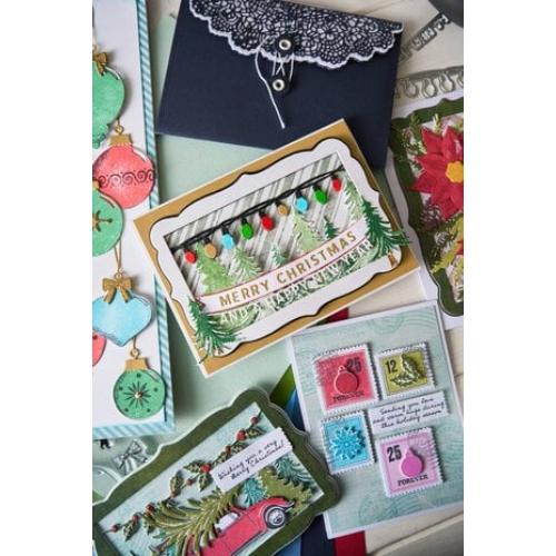 Sizzix Clear Stamps by 49 and Market Candy Stripes (2pcs) (667010)