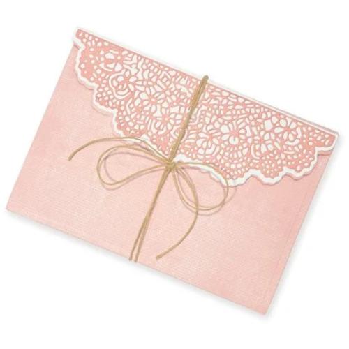 Sizzix Thinlits Die by 49 and Market Laced Folio (10pcs) (667014)