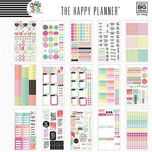The Happy Planner Sticker Sheets - Watercolor