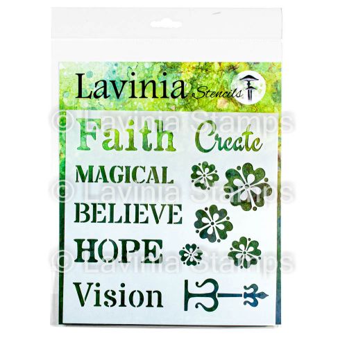 Lavinia Stamps - Words 1 - Lavinia Stencils