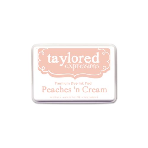 Taylored Expressions Premium Ink - Full Ink Pads - Peaches 'n Cream