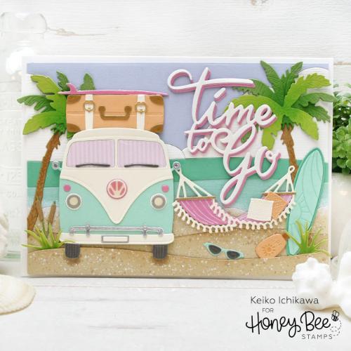 Honey Bee Stamps - Lovely Layers: Beach Bound - Honey Cut