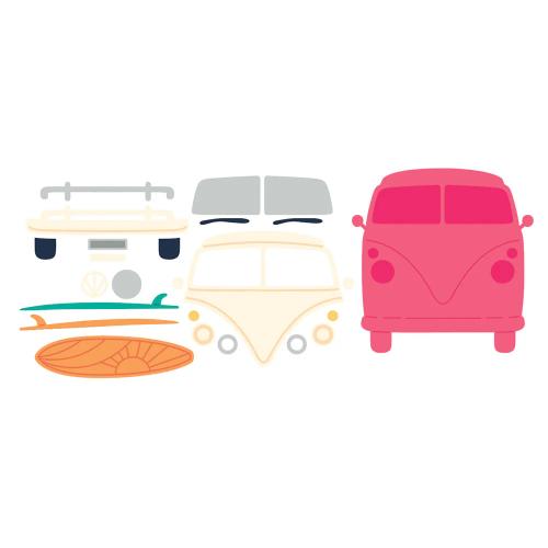 Honey Bee Stamps - Lovely Layers: Beach Bound - Honey Cut