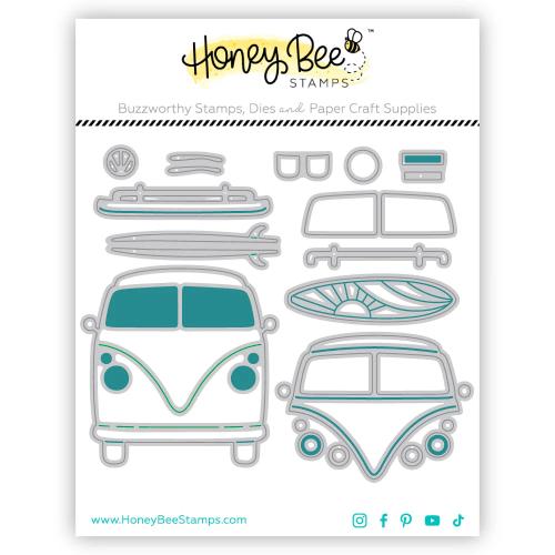 Honey Bee Stamps - Lovely Layers: Beach Bound - Honey Cut