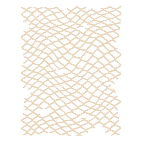 Honey Bee Stamps - Netting A2 Cover Plate - Honey Cut