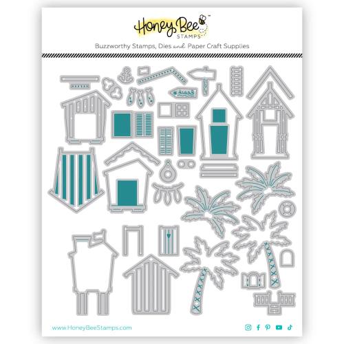 Honey Bee Stamps - Lovely Layers: Beach Houses - Honey Cut