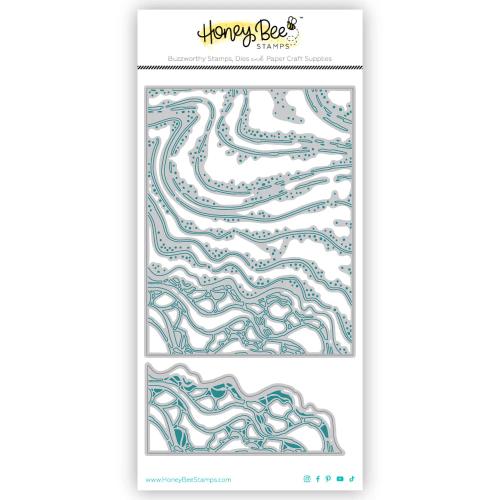Honey Bee Stamps - Beach Break A2 Cover Plate - Honey Cut