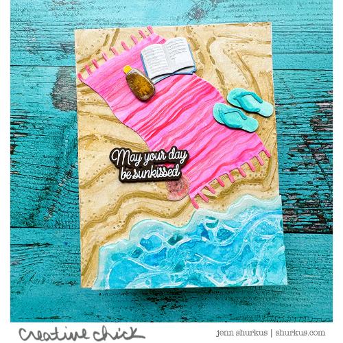 Honey Bee Stamps - Lovely Layers: At The Beach - Honey Cut