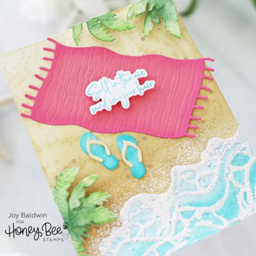 Honey Bee Stamps - Lovely Layers: At The Beach - Honey Cut