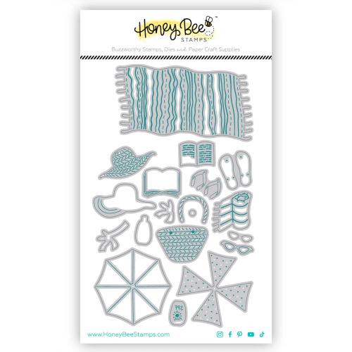 Honey Bee Stamps - Lovely Layers: At The Beach - Honey Cut