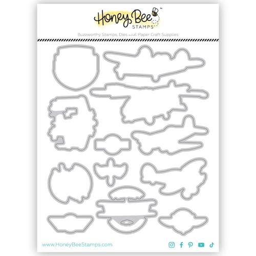 Honey Bee Stamps - Born To Fly - Honey Cuts