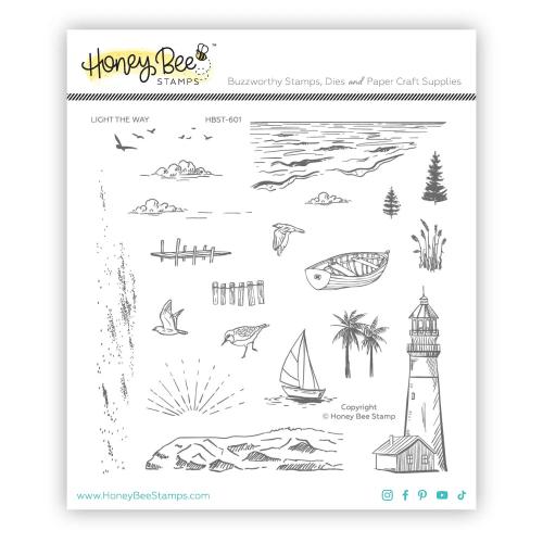 Honey Bee Stamps - Light The Way - 6x6 Stamp Set