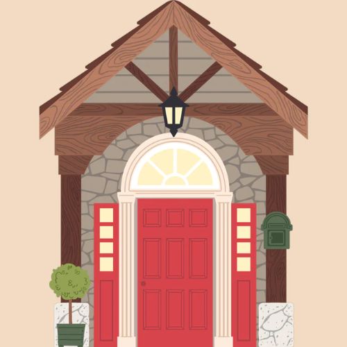 Honey Bee Stamps - Lovely Layers: Front Porch - Honey Cuts - Postage as per Actual