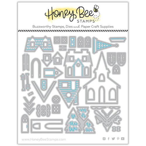 Honey Bee Stamps - Winter Village - Honey Cuts