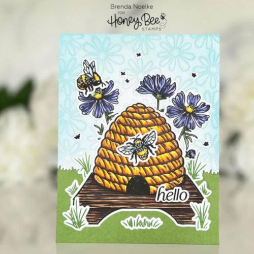 HoneyBee Stamps - HBST-429 Vintage Hive