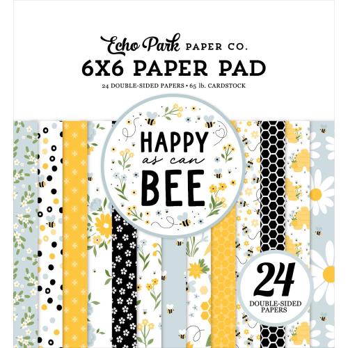 Echo Park Happy As Can Bee 6x6 Inch Paper Pad