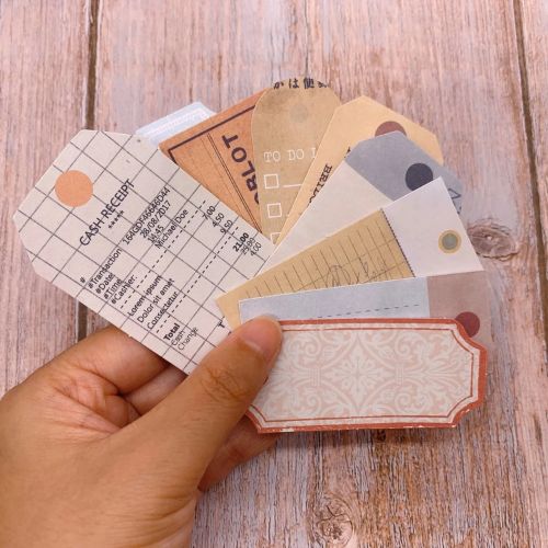 The Washi Tape Shop - 60 Piece Vintage Commerce Stickers - Commerce