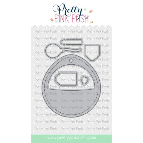 Pretty Pink Posh - Birthday Sentiments Coordinating Die Set