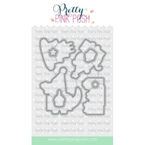 Pretty Pink Posh - Birthday Signs Coordinating Die Set