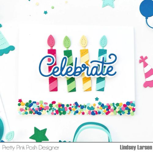 Pretty Pink Posh - Birthday Mug Additions (use w/Winter Mug)