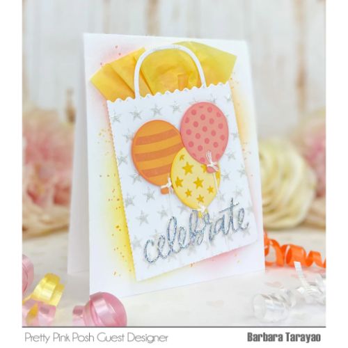 Pretty Pink Posh - Gift Card Bag Die