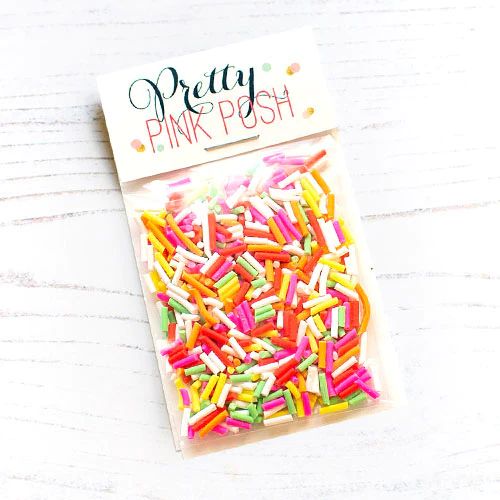 Pretty Pink Posh - Birthday Cake Clay Confetti