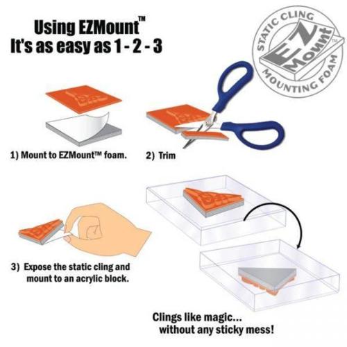 Crafter's Companion EZ Mount Single Foam Sheet (EZMOUNT02) - Postage as per Actual