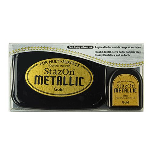 Tsukineko StazOn Metallic Kit Gold