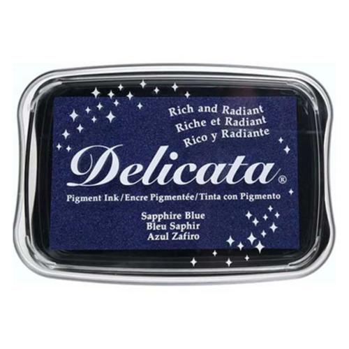 Tsukineko Delicata Large Inkpads Sapphire Blue