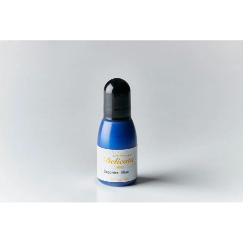 Tsukineko Delicata Pigment Inker Sapphire Blue 15ml