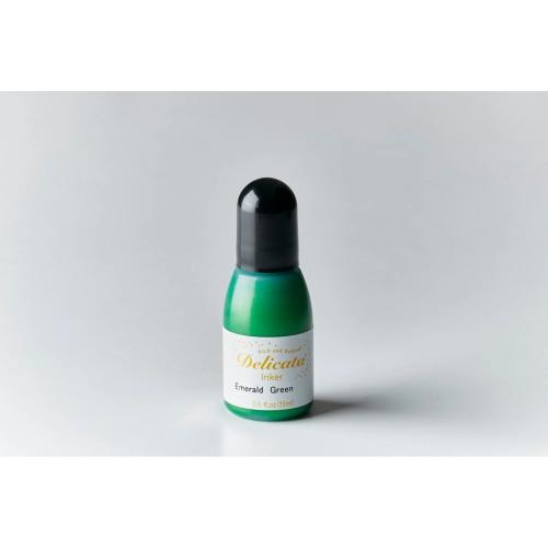 Tsukineko Delicata Pigment Inker Emerald Green 15ml
