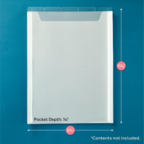 Totally Tiffany - Divider Pockets for Paper Handler from Totally Tiffany - 8.5" x 11" - Postage as per Actual