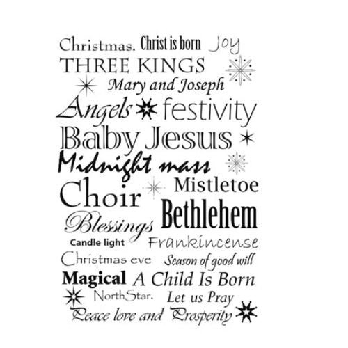 Lavinia Stamps - Christmas words